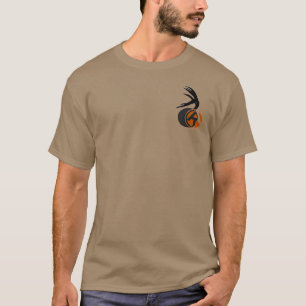 Light Tan "About Tine" Logo T - Shirt