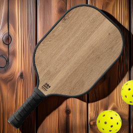 Light Teak Wood Pickleball Schläger