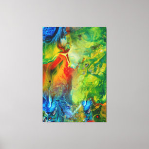 Light Torre 1 Abstrakte Landschaft Leinwanddruck