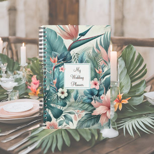 Light Tropical Essence Wedding Planner Planer