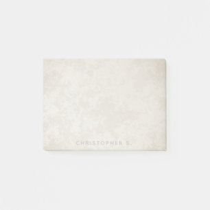 Light Umber Brown Urban Grunge Post-it Klebezettel