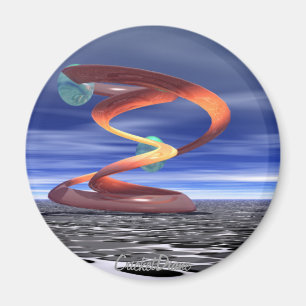 :Light Wave 5: Designer-Produkte von CricketDiane Magnet