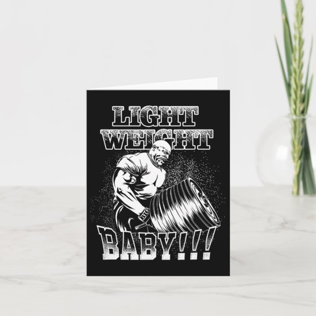 Light Weight Ba Karte (Vorderseite)