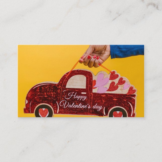 Light White Matte Business Card Visitenkarte (Vorderseite)