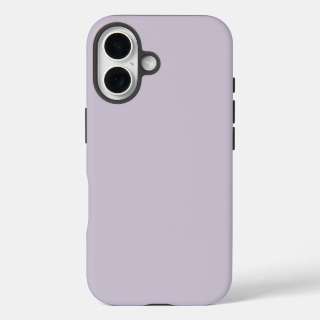 Light Wisteria Solid Color Case-Mate iPhone Hülle (Rückseite)