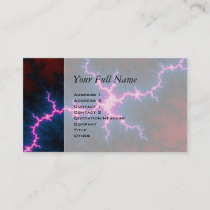 Lightcleave - Fraktal-Kunst Visitenkarte