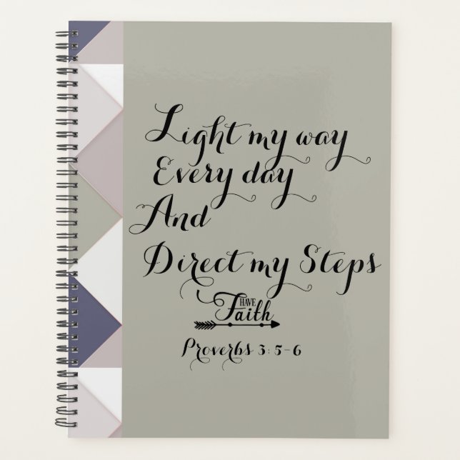 Lighten my Way Jeden Weekly Planner Planer (Vorderseite)