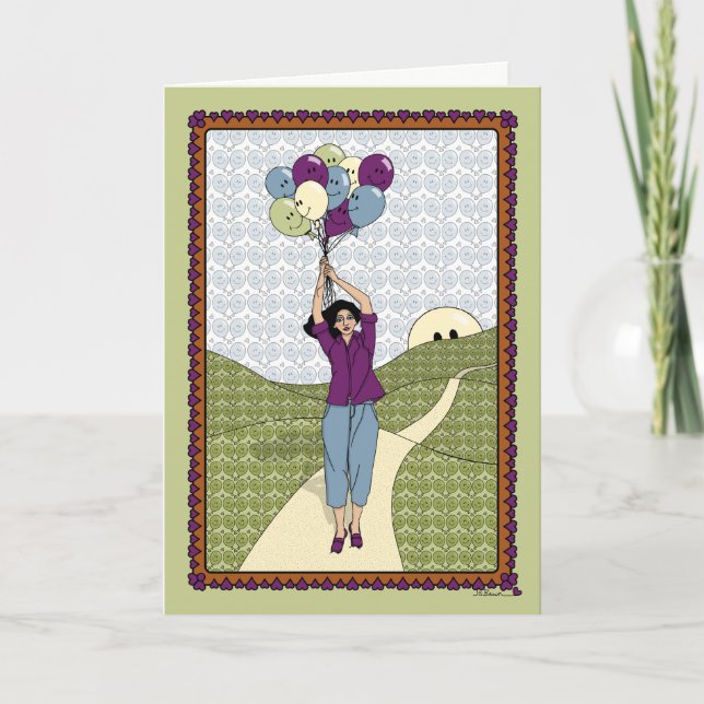 Lighten Up_A_Greeting Karte (Vorderseite)