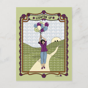 Lighten Up_A_ Postcard Postkarte