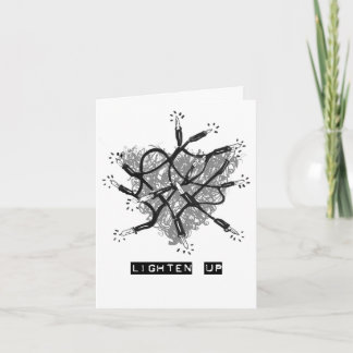 "Lighten Up I" Feiertagskarte