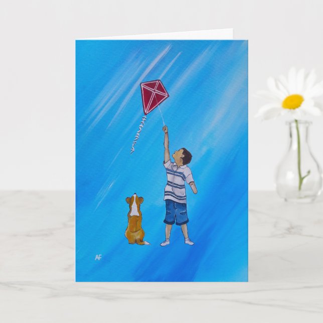 Lighter than Air Painting by Alfred Fox Karte (Kleine Pflanze)