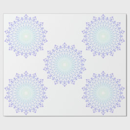 LightGreenLightPurple Diamond Edge Wrapping Paper Geschenkpapier