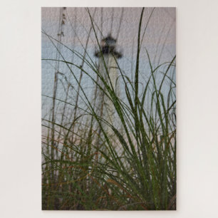 LIghthouse am Strand von Sawgrass - 20x30 - 1014 S Puzzle