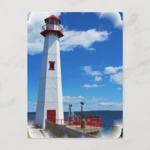 Lighthouse Art Postcard Postkarte