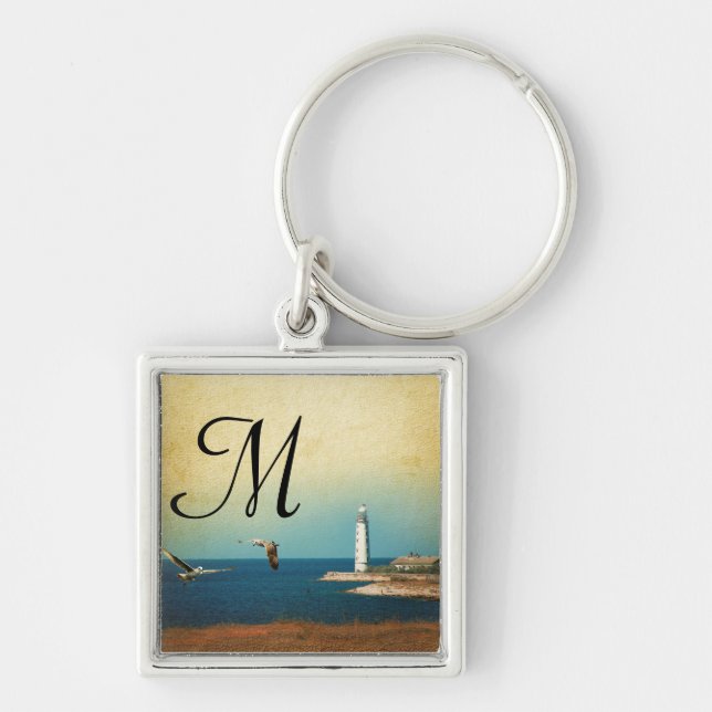 Lighthouse Beach Key Chain Schlüsselanhänger (Vorne)