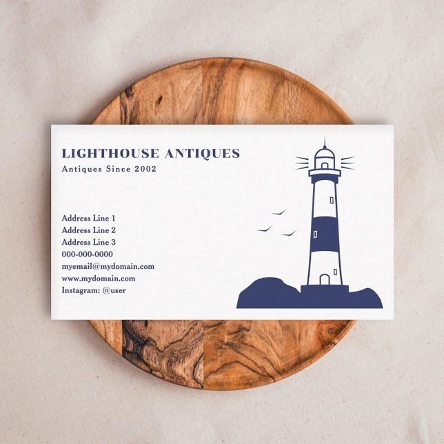 Lighthouse Business Card Visitenkarte (Lighthouse Business Card)