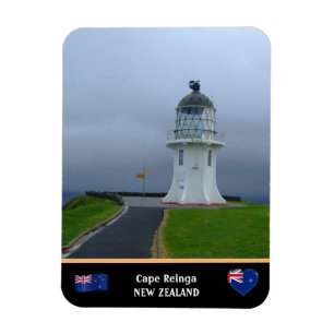 Lighthouse & Cape Reinga - Maori / Neuseeland Magnet