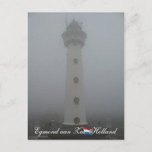 Lighthouse Egmond aan Zee Holland Postcard Postkarte