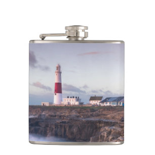 Lighthouse England Flachmann