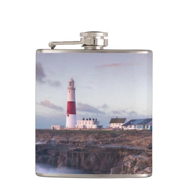 Lighthouse England Flachmann (Vorderseite)