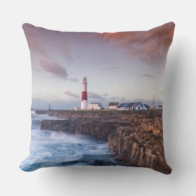 Lighthouse England Kissen (Vorderseite)