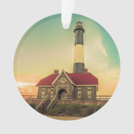 Lighthouse Fire Island Ornament