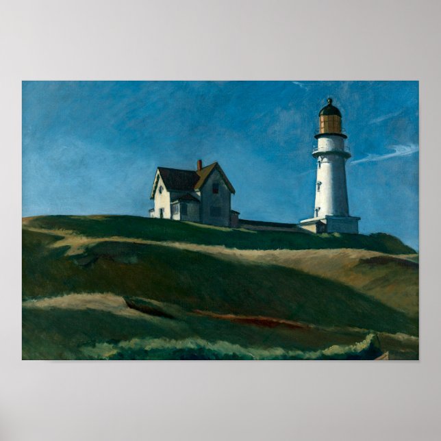 Lighthouse Hill | Edward Hopper | Poster (Vorne)