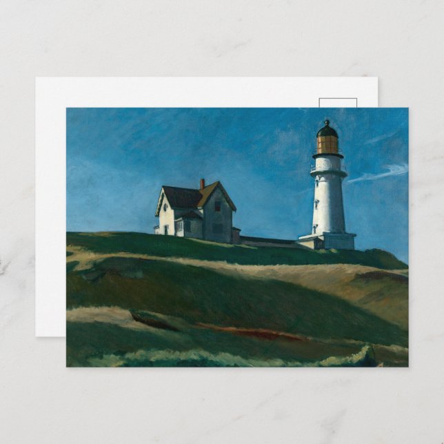 Lighthouse Hill | Edward Hopper | Postkarte (Vorne/Hinten)