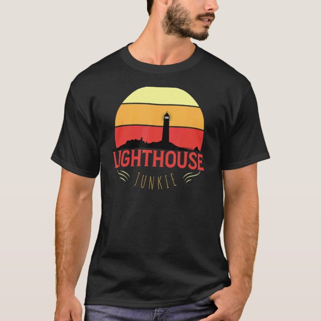 Lighthouse Junkie T-Shirt (Vorderseite)