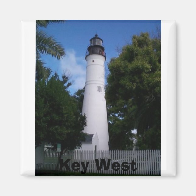 lighthouse_keywest, Key West Magnet (Vorne)