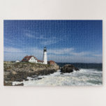 Lighthouse on the Ocean Puzzle<br><div class="desc">This amazing picture of a lighthouse on the edge of the land protecting ships from the rocks below will bring hours of pleasure to anyone.
Picture by Fifth Element</div>