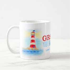 Lighthouse Opa Sie beleuchten unser Leben Tasse