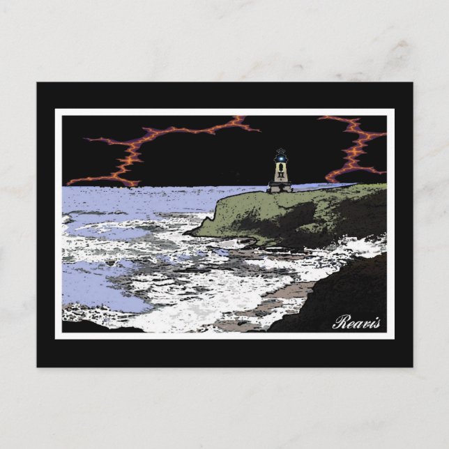 LIGHTHOUSE POSTKARTE (Vorderseite)