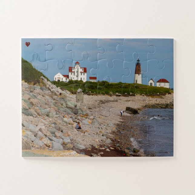 Lighthouse Rhode Island Puzzle (Horizontal)
