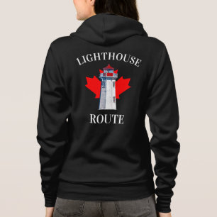 Lighthouse Route Peggy's Cove Nova Scotia Tartan C Hoodie