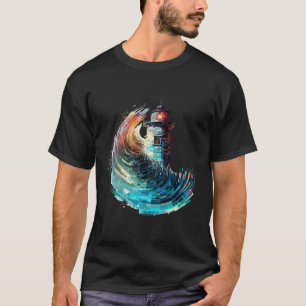 Lighthouse Sea World Ocean Beauty Discovery T-Shirt
