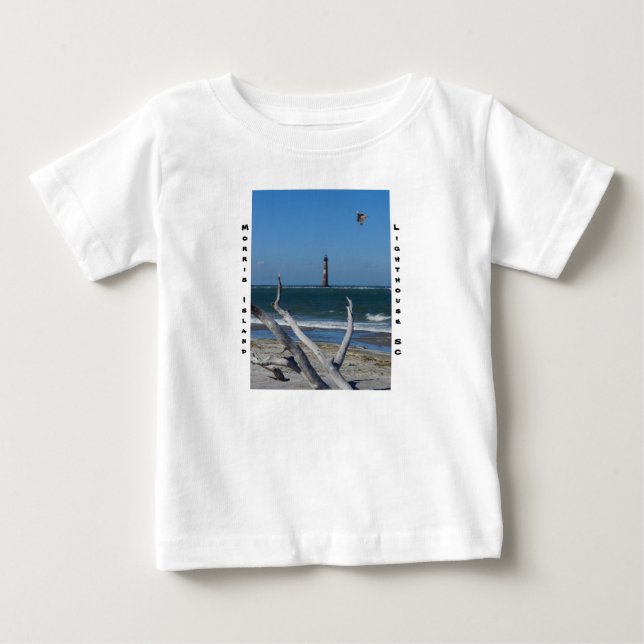 Lighthouse Sightseeing Baby T-shirt (Vorderseite)