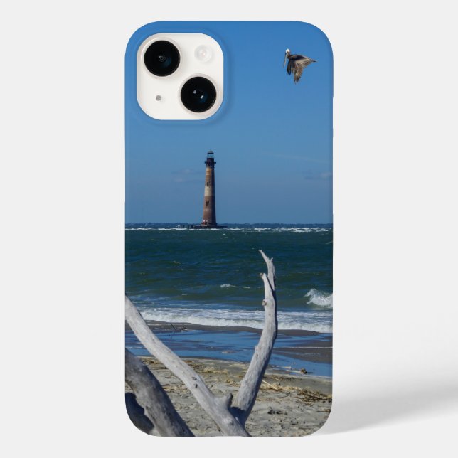 Lighthouse Sightseeing iPhone Case (Rückseite)