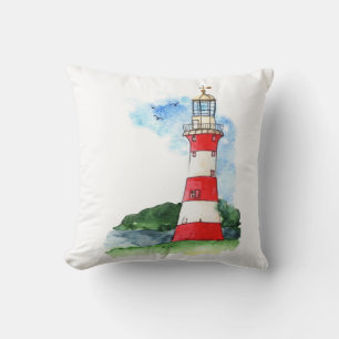 Lighthouse Throw Kissen