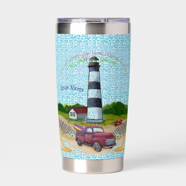 Lighthouse Truck Choice   Thermobecher (Vorderseite)