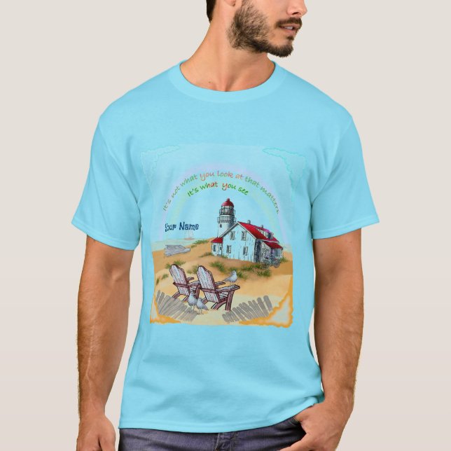 Lighthouse Viewpoint T-Shirt (Vorderseite)