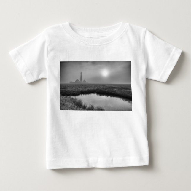 Lighthouse Westerhever Baby T-shirt (Vorderseite)
