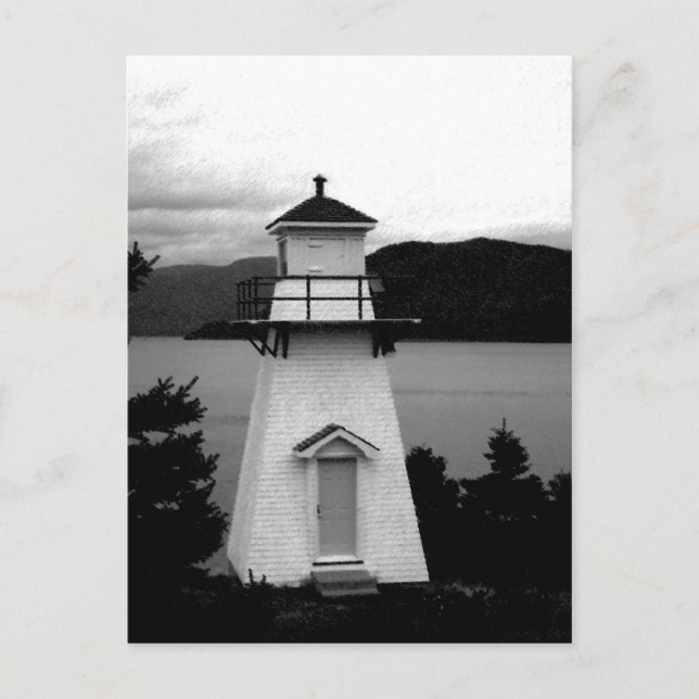 Lighthouse, Woody Point, NL, Kanada Postkarte (Vorderseite)