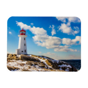 Lighthousen Peggy’s Cove Nova Scotia Magnet