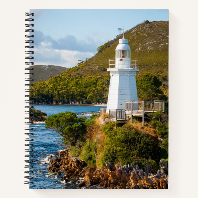 Lighthouses | Bonnet Island Lighthouse Notizbuch (Vorderseite)