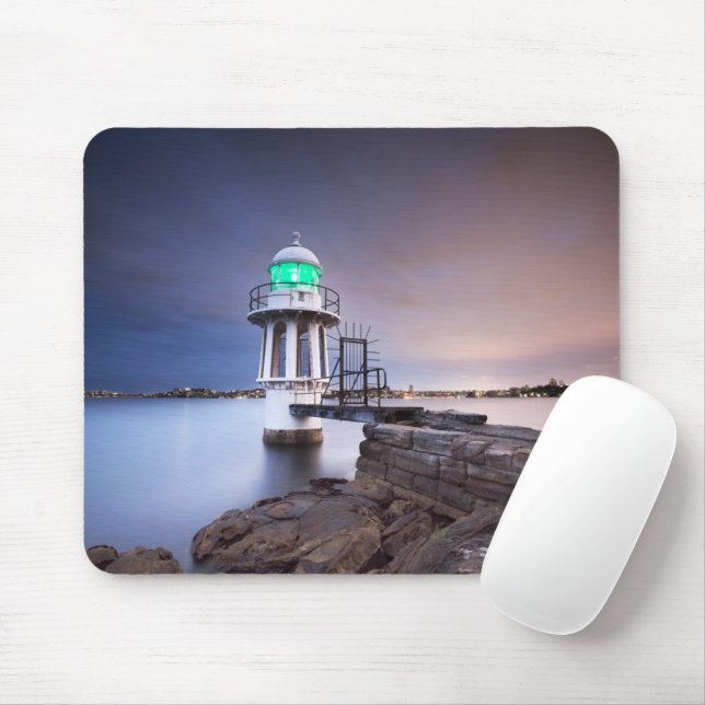 Lighthouses | Cremorne Point Lighthouse Australia Mousepad (Mit Mouse)