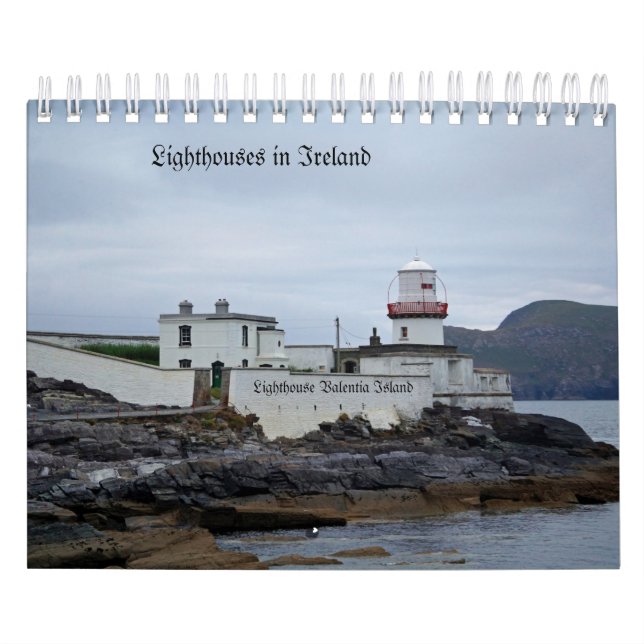 Lighthouses in Ireland - calendar Kalender (Titelbild)