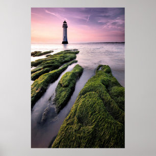 Lighthouses   New Brighton Lighthouse, UK Poster