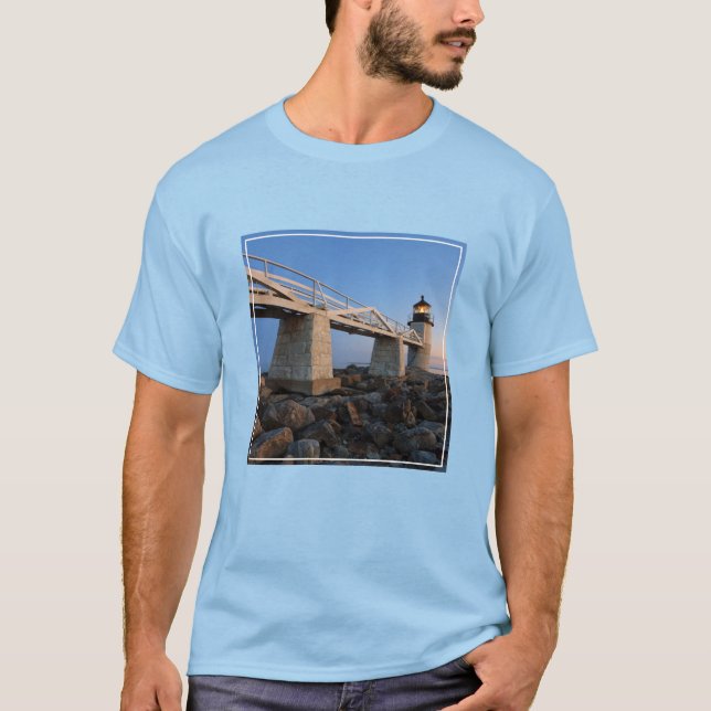 Lighthouses | Port Clyde Maine Lighthouse T-Shirt (Vorderseite)