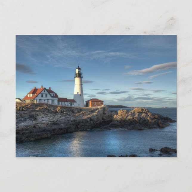 Lighthouses | Portland Head Light Lighthouse Postkarte (Vorderseite)